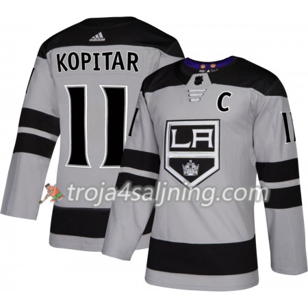 Los Angeles Kings tröja Anze Kopitar 11 Alternate 2018-2019 Adidas Authentic - NHL Tröjor Herr